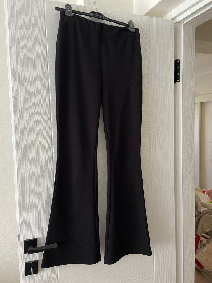 Bej Kadın Kumaş Pantolon - Ofis Şıklığı - Görsel 4