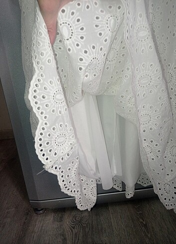 m Beden beyaz Renk #zara elbise 