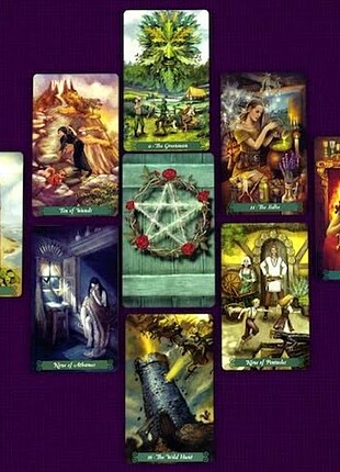 Green Witch Tarot Destesi