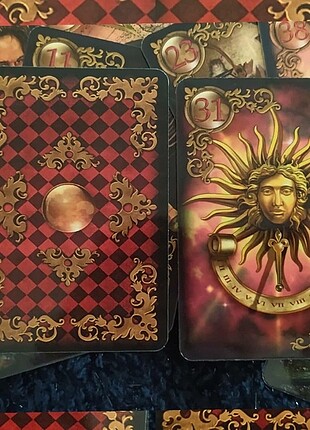 Gilded Reverie Lenormand Destesi #lenormand #deste