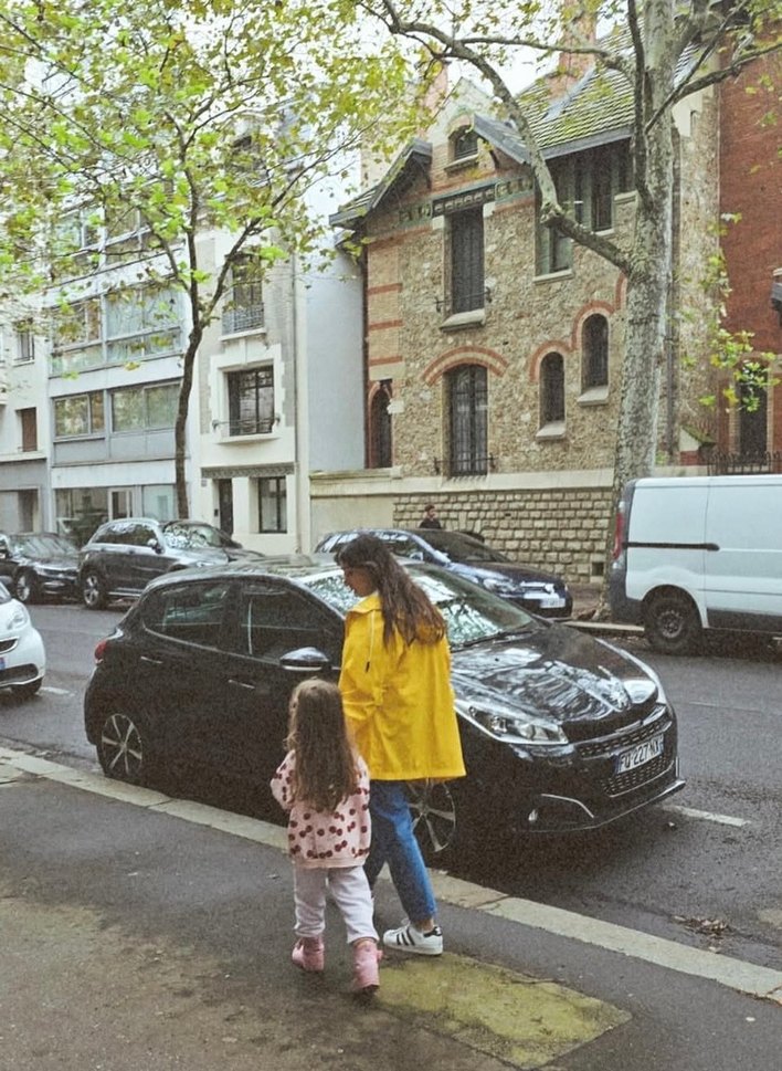 Sarı Fermuarlı Midi Boy Kadın Yağmurluk - Görsel 4