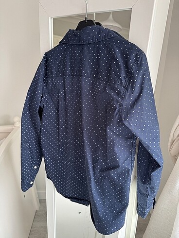 10 Yaş Beden lacivert Renk H&m gömlek
