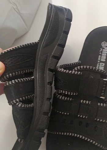 Siyah Erkek Spor terlik - Görsel 3