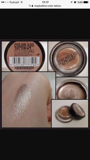 Maybelline bakır krem far????