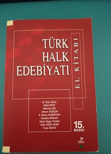 Türk halk edebiyatı el kitabı