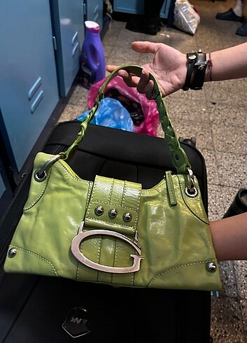 y2k vintage baget çanta