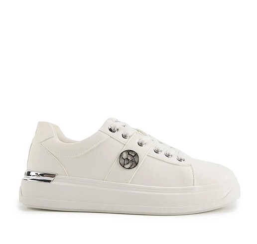 u.s. polo assn. beyaz deri sneaker