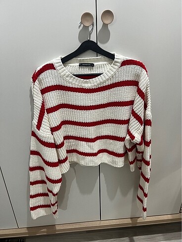 trendyol s beden crop kazak