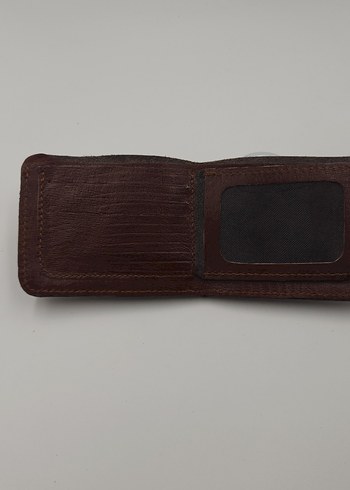 El Yapımı Hakiki Deri Erkek Cüzdan - Görsel 4