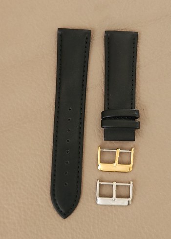 Siyah Minimalist Erkek Saat Kayışı - Görsel 2