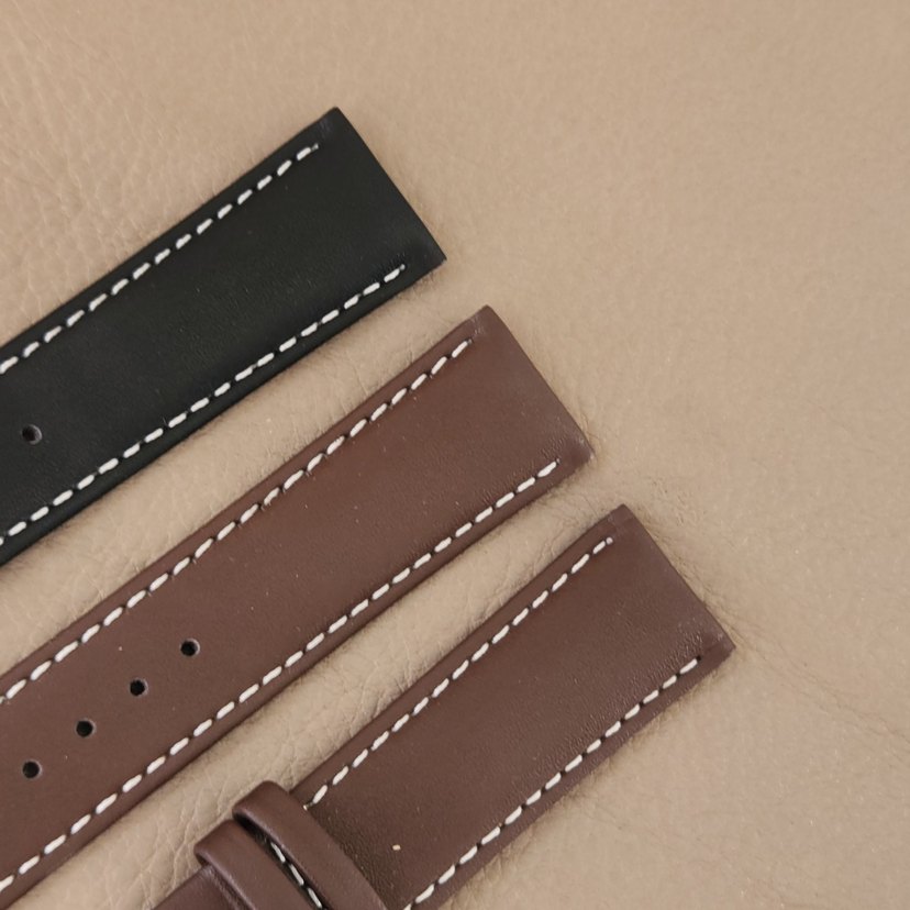 22mm Kahverengi Klasik Erkek Saat Kordonu - Görsel 4