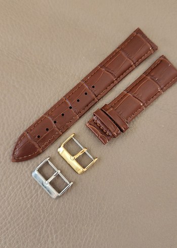 22mm 20mm Klasik Erkek Saat Kordonu - Görsel 7