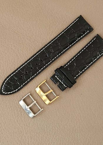 22mm 20mm Klasik Erkek Saat Kordonu - Görsel 8