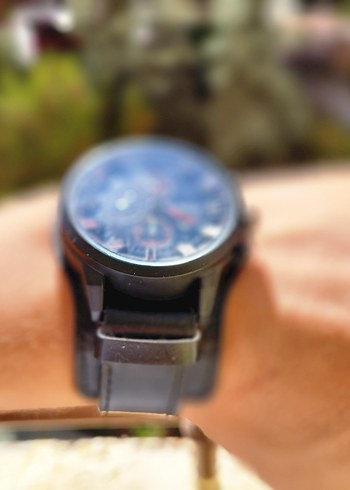 Koyu Kırmızı CURREN Biker Erkek Saati - Görsel 7