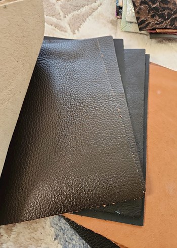 Karışık Renkte Deri Parçaları - Görsel 5