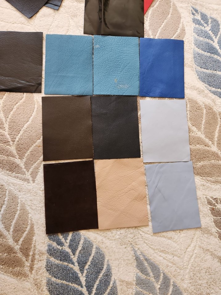 Karışık Renkte Deri Parçaları - Görsel 4