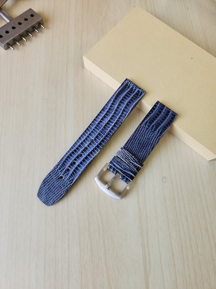 Hakiki Deri Saat Kordonu El Yapımı - Görsel 3