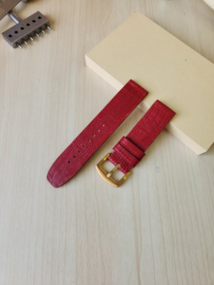 Hakiki Deri Saat Kordonu El Yapımı - Görsel 4