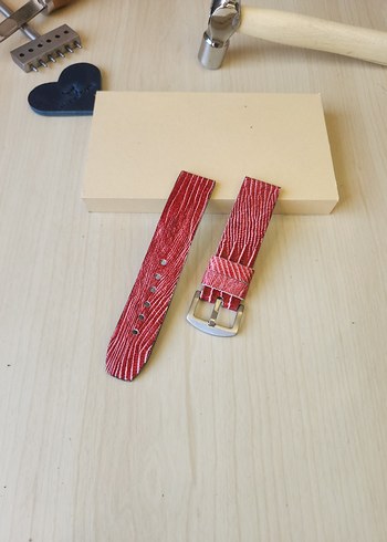 22mm Deri Saat Kordonu Hakiki Deri - Görsel 9