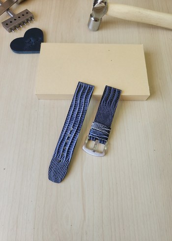 22mm Deri Saat Kordonu Hakiki Deri - Görsel 11