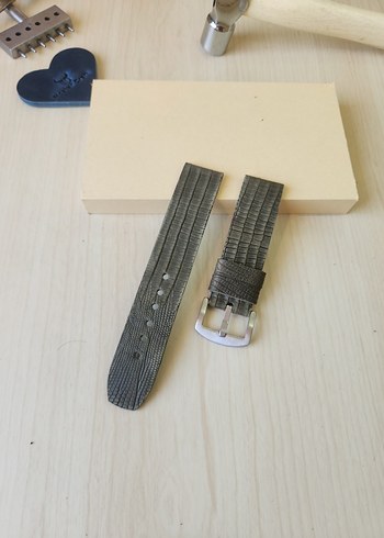 22mm Deri Saat Kordonu Hakiki Deri - Görsel 6