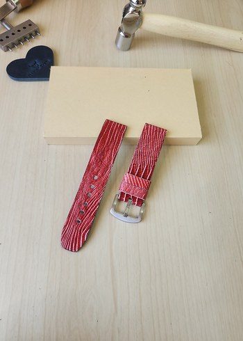 22mm Deri Saat Kordonu Hakiki Deri - Görsel 10