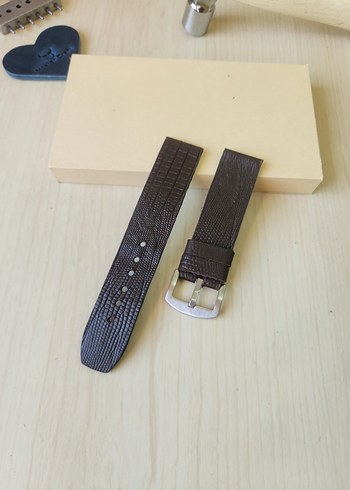 22mm Deri Saat Kordonu Hakiki Deri - Görsel 2