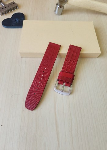 22mm Deri Saat Kordonu Hakiki Deri - Görsel 5