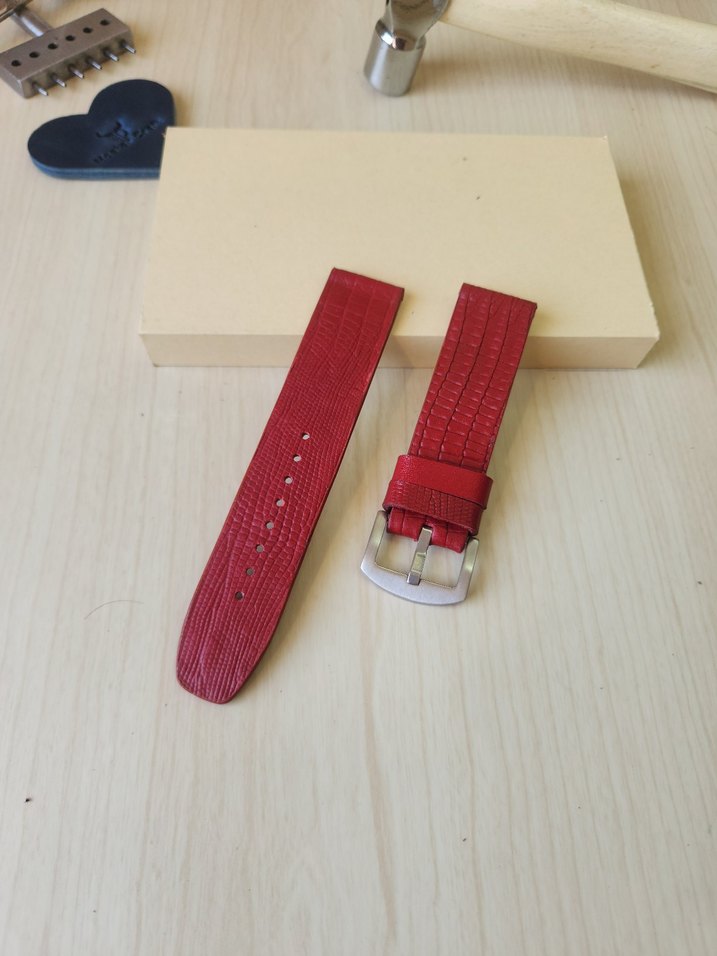 22mm Deri Saat Kordonu Hakiki Deri - Görsel 5