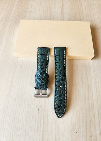 Premium Saat Kordonu El Yapımı Hakiki Deri - Görsel 7