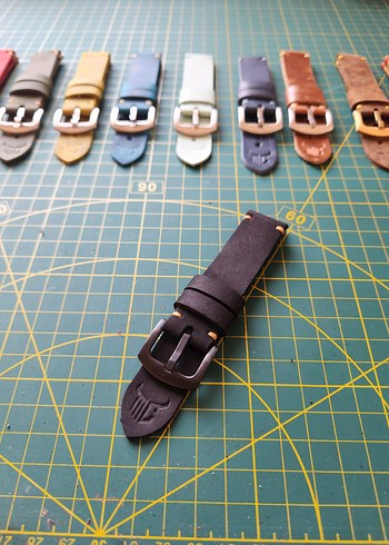 Hakiki Deri Saat Kordonu El Yapımı - Görsel 8