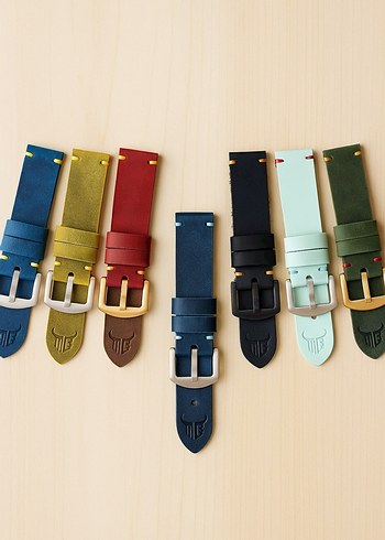 Hakiki Deri Saat Kordonu El Yapımı - Görsel 15