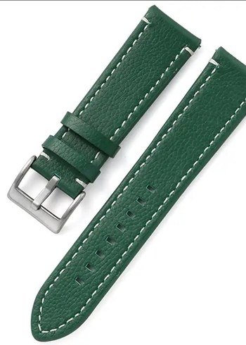 El Yapımı Hakiki Deri Saat Kordonu - Görsel 4