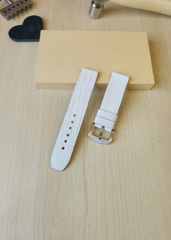 Kertenkele Hakiki Deri Saat Kordonu - Görsel 6