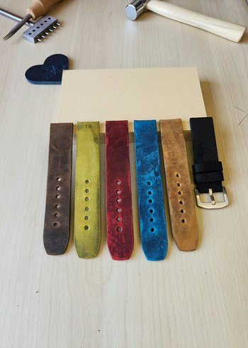 Crazy Deri Saat Kordonu 22mm - Görsel 9