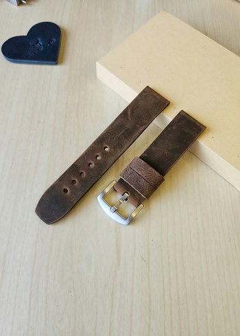 Crazy Deri Saat Kordonu 22mm - Görsel 3