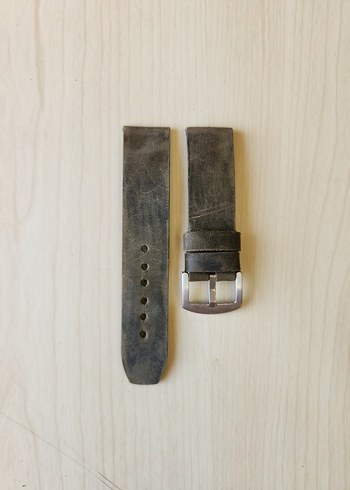 El Yapımı Hakiki Deri Saat Kordonu - Görsel 15