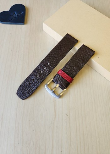 22mm Hakiki Deri Saat Kordonu - Görsel 4