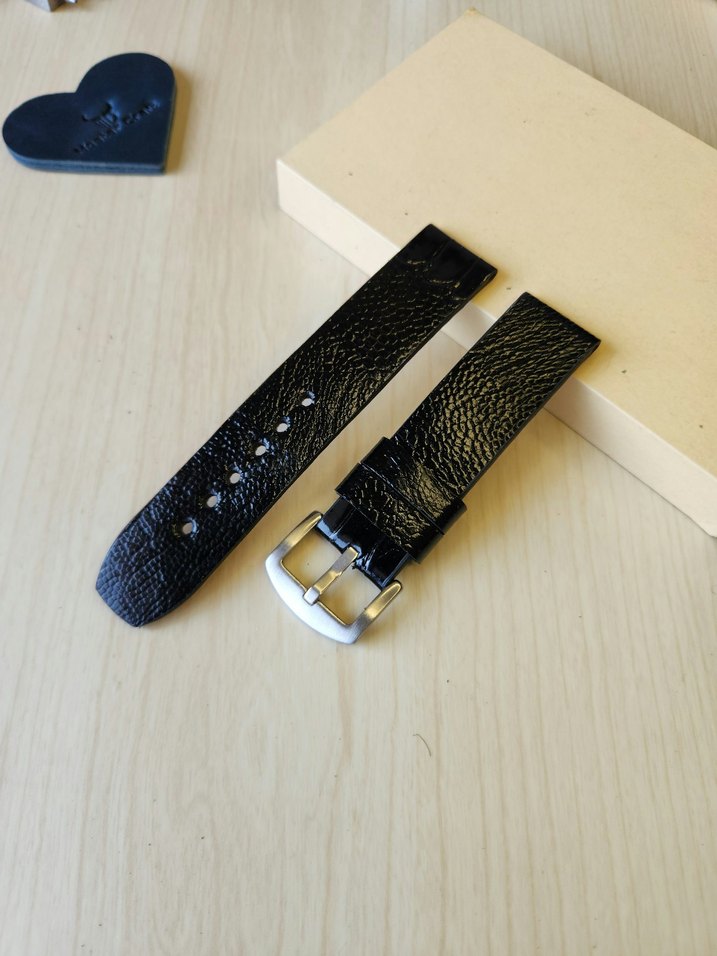 22mm Hakiki Deri Saat Kordonu - Görsel 2