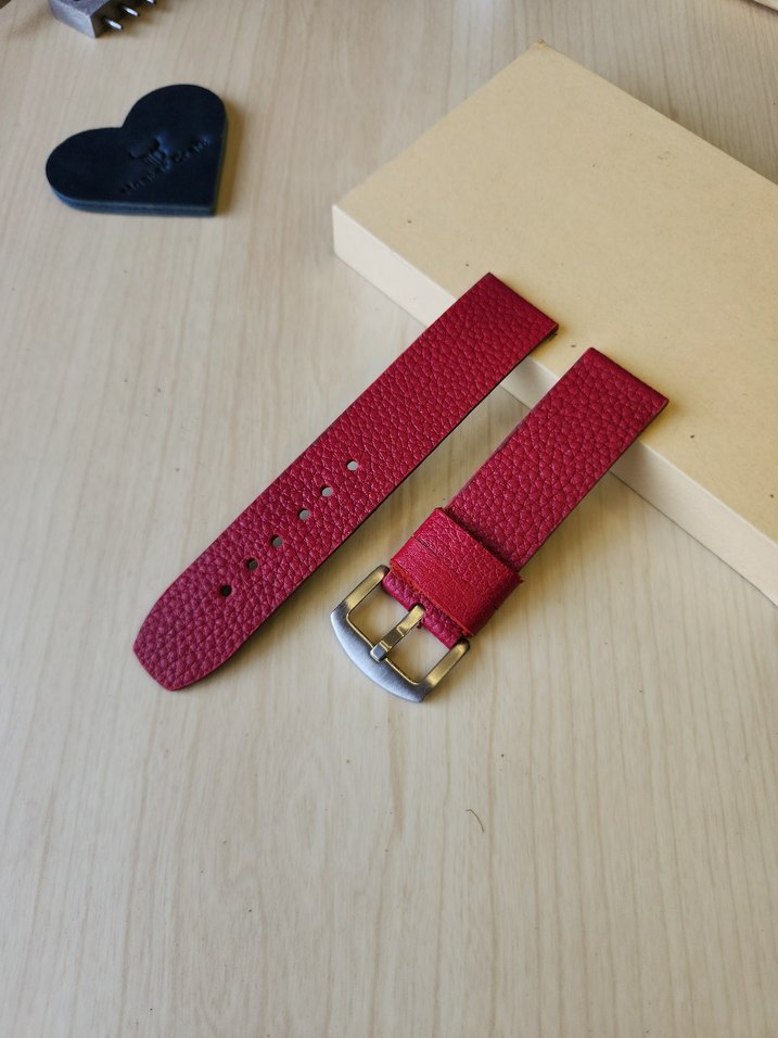 22mm Hakiki Deri Saat Kordonu - Görsel 3