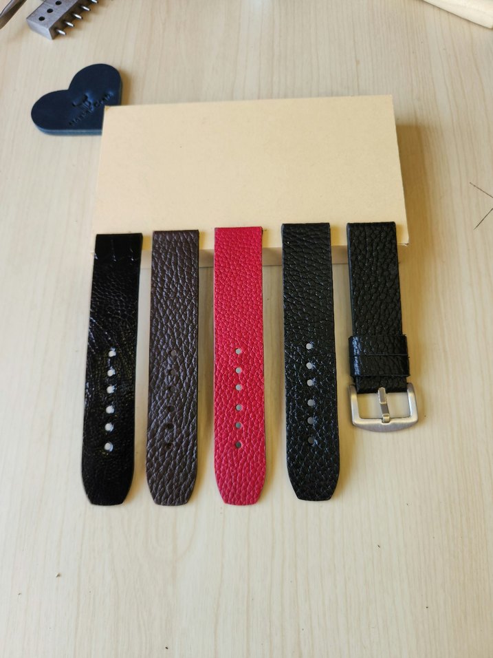 22mm Hakiki Deri Saat Kordonu - Görsel 5