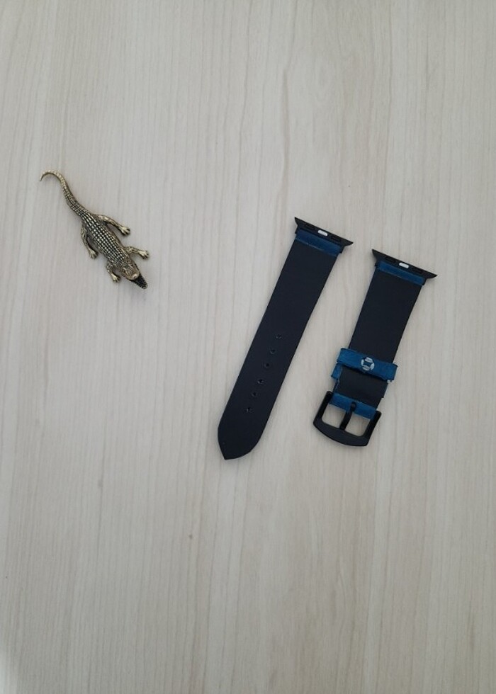 Iphone watch Saat Kayışı Hakiki Deri - Görsel 3