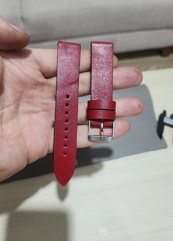 Diğer Hakiki Deri Saat Kordonu 19mm