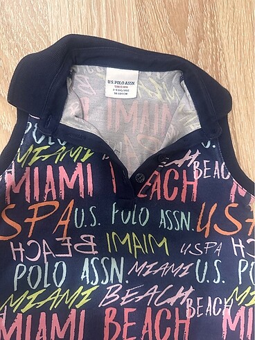 U.S Polo Assn. Us polo kız çocuk elbise