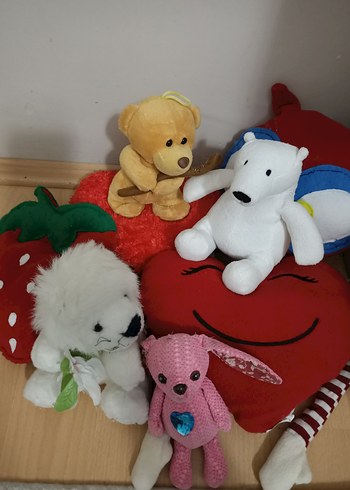 Renkli Peluş Oyuncak Seti - Görsel 2