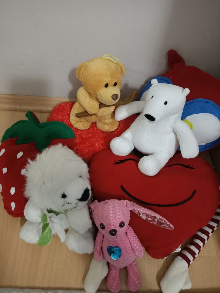 Renkli Peluş Oyuncak Seti - Görsel 2