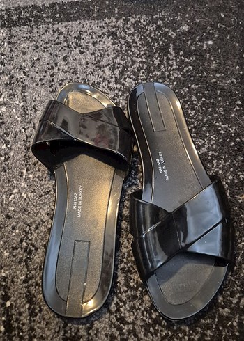 Siyah Kadın Terlik - Görsel 4