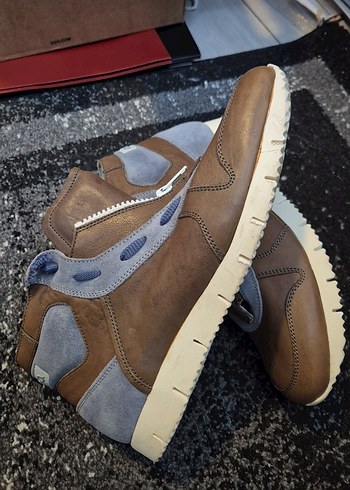 Fermuarlı Kahverengi ve Gri Erkek Botu orijinal - Görsel 6