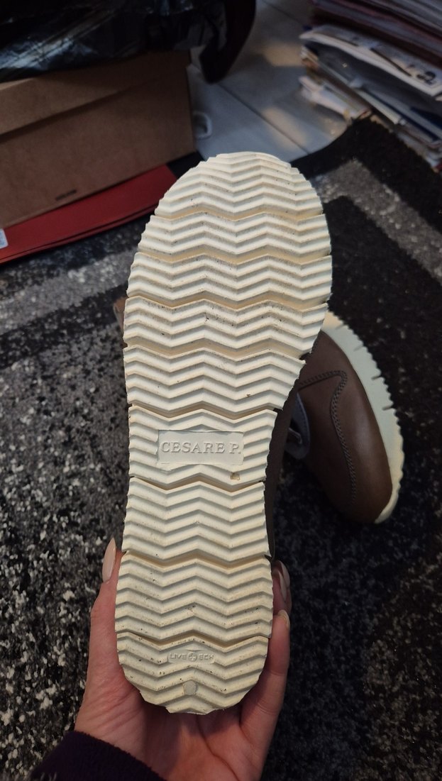 Fermuarlı Kahverengi ve Gri Erkek Botu orijinal - Görsel 4