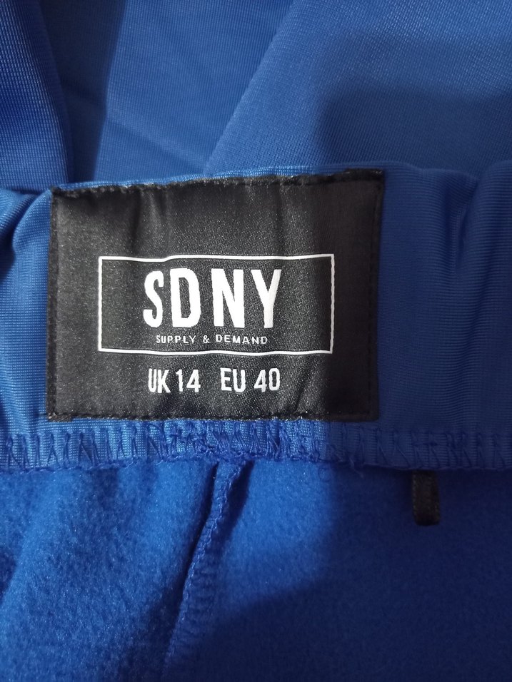 Mavi Renkli Kışlık Rahat Kadın Eşofman - Görsel 4